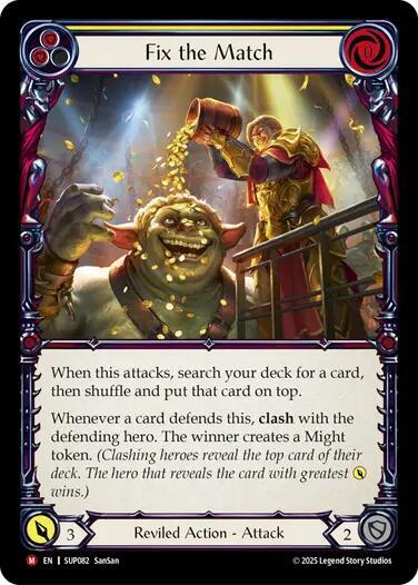 Fix the Match (Majestic) - SUP082