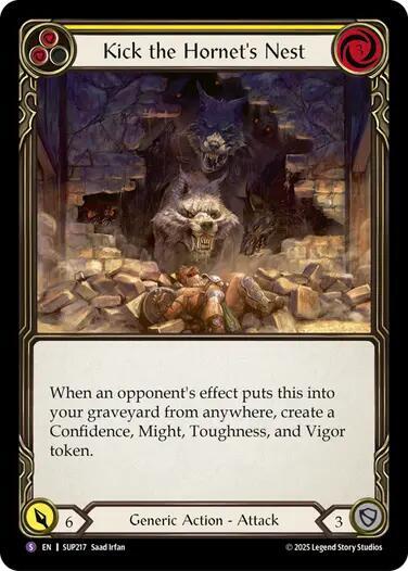 Kick the Hornet's Nest (Super Rare) - SUP217