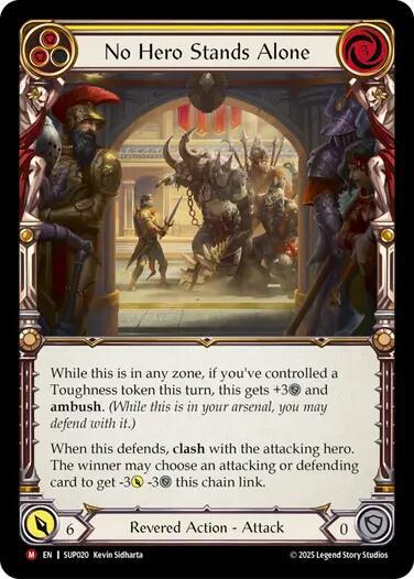 No Hero Stands Alone (Majestic) - SUP020