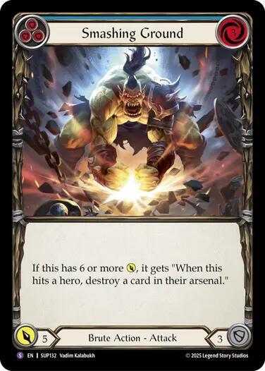 Smashing Ground (Super Rare) - SUP132