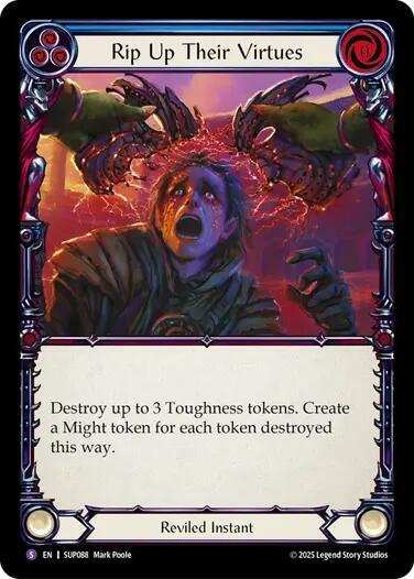 Rip Up Their Virtues (Super Rare) - SUP088