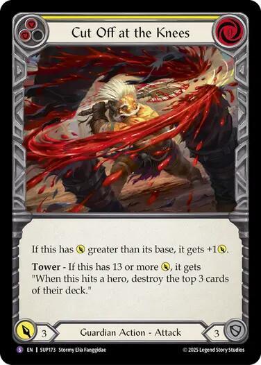 Cut Off at the Knees (Super Rare) - SUP173