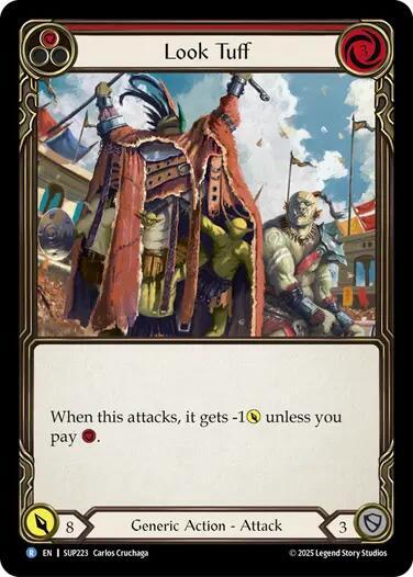 Look Tuff (Red) - SUP223