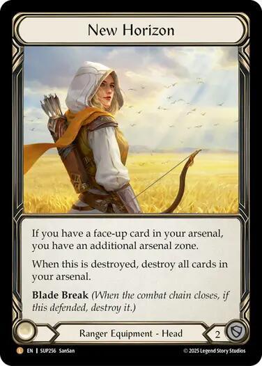 New Horizon (Legendary) - SUP256 - Rainbow Foil