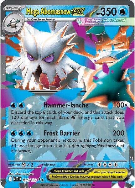 Mega Abomasnow ex (Double Rare) - 036/132