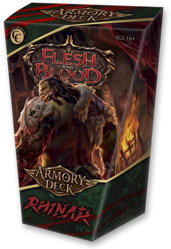 Flesh and Blood: Rhinar Armory Deck (Sealed) - LIMIT OF 1 PER CUSTOMER