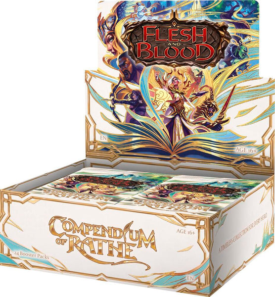 Flesh and Blood: Compendium of Rathe Booster Box (Sealed) – MK Cards