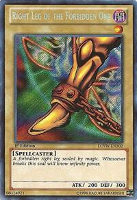 Right Leg of the Forbidden One (Secret Rare) - LCYW-EN302