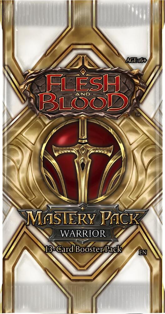 Flesh and Blood: Mastery Pack Warrior Booster Pack (Sealed) – MK Cards