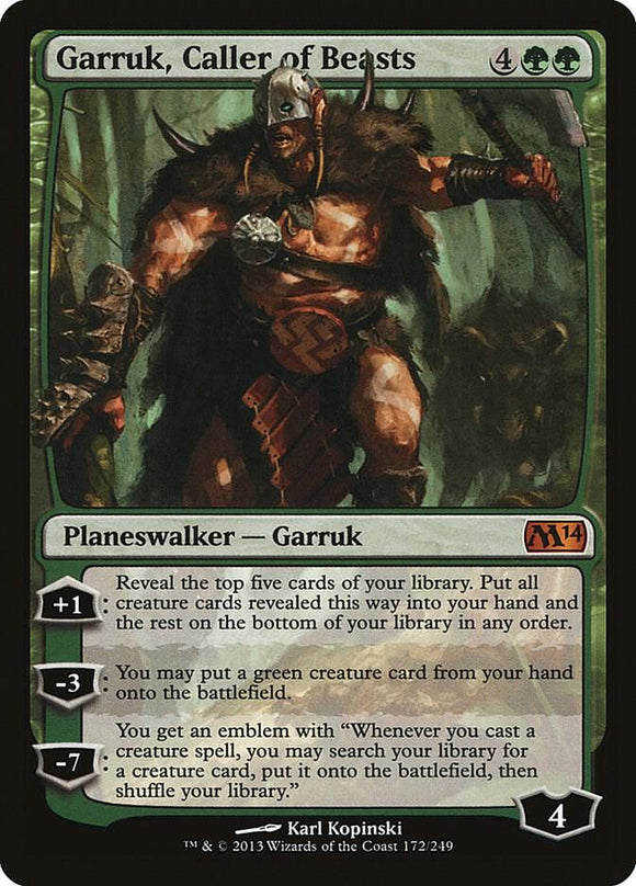 Garruk, Caller of Beasts (Mythic) - 172/249