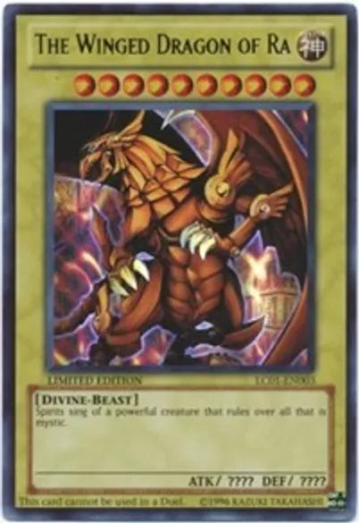 The Winged Dragon of Ra (Ultra Rare) - LC01-EN003