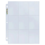 Ultra Pro: Pages - 9 Pocket Silver Series (100ct)  (Sealed)
