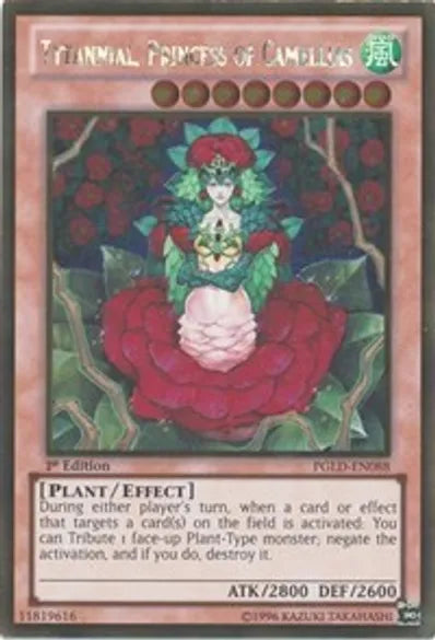 Tytannial, Princess of Camellias (Gold Rare) - PGLD-EN088