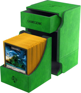 Gamegenic: Deck Box: Watchtower Convertible Green (100ct) (Sealed)