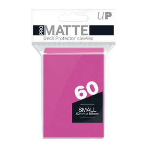Ultra Pro Sleeves: PRO-Matte Protector: Japanese Size: Pink (60ct) (Sealed)