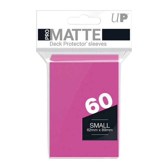 Ultra Pro Sleeves: PRO-Matte Protector: Japanese Size: Pink (60ct) (Sealed)