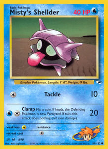 Misty's Shellder (Common) - 89/132 - Unlimited