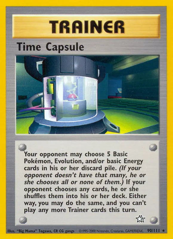 Time Capsule (Rare) - 90/111 -  Unlimited
