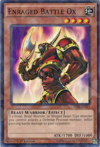 Enraged Battle Ox (Shatterfoil Rare) - BP03-EN011