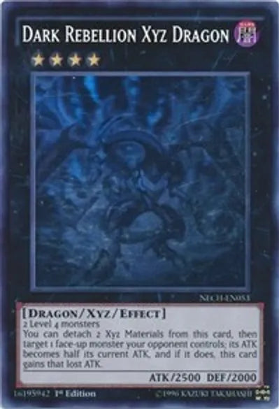Dark Rebellion Xyz Dragon (Ghost Rare) - NECH-EN053