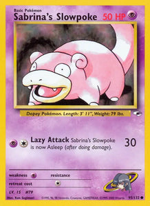 Sabrina's Slowpoke (Common) - 095/132 - Unlimited