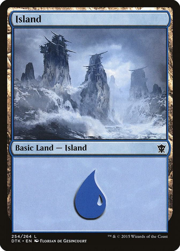 Island (Foil Land) - 254/264