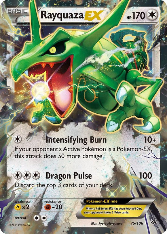 Rayquaza ex (Ultra Rare) - 75/108