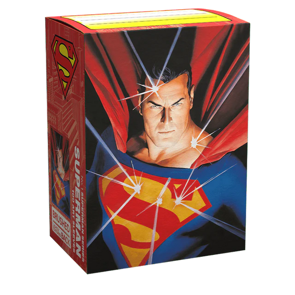 Dragon Shield: Matte Art Sleeves: Superman Series: Superman (100) (Sealed)