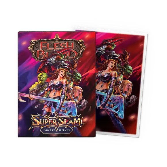 AT-16167 - Dragon Shield: Flesh and Blood Matte Sleeves - Super Slam (100) (Sealed)