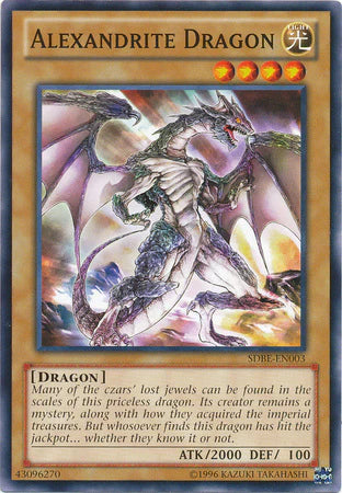 Alexandrite Dragon (Common) - SDBE-EN003 - Unlimited