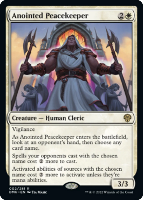 Anointed Peacekeeper  (Rare) - 002/281