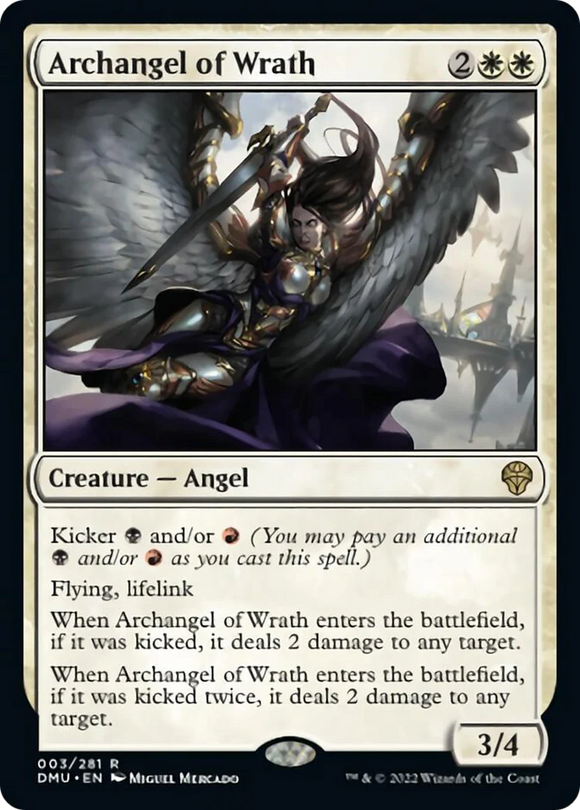 Archangel of Wrath (Rare) - 003/281