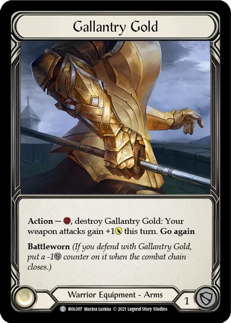 Gallantry Gold (Common) - BOL007