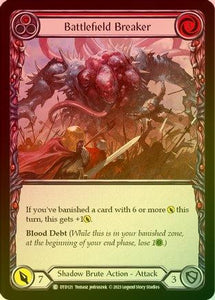 Battlefield Breaker (Red) - DTD121 - Rainbow Foil