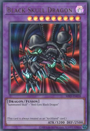 Black Skull Dragon (Ultra Rare) - MRD-018