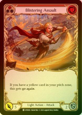 Blistering Assault (Red) - DTD091 - Rainbow Foil