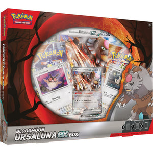 Pokemon: Bloodmoon Ursaluna ex Box (Sealed)