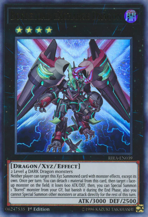 Borreload Excharge Dragon (Ultra Rare) - RIRA-EN039 - 1st Edition