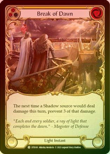 Break of Dawn (Yellow) - DTD101 - Rainbow Foil