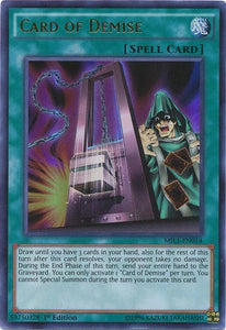 Card of Demise (Ultra Rare) - MIL1-EN014