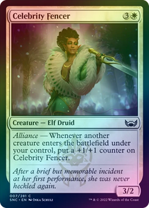 Celebrity Fencer (Foil Common) - 007/281