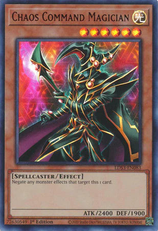 Chaos Command Magician (Red) (Ultra Rare) - LDS3-EN083  - 1st Edition