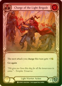 Charge of the Light Brigade (Red)  - DTD072 - Rainbow Foil