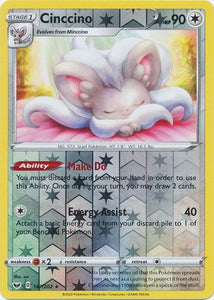 Cinccino (Reverse Holo Rare) - 147/202