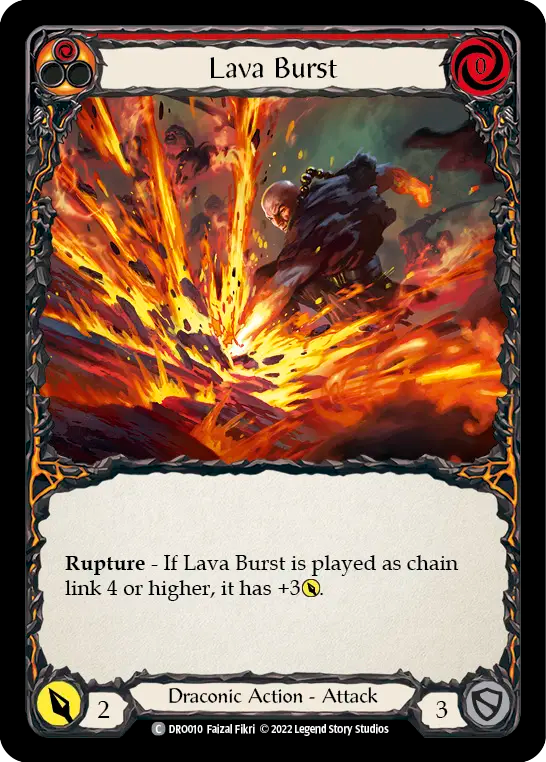 Lava Burst (Red) - DRO010