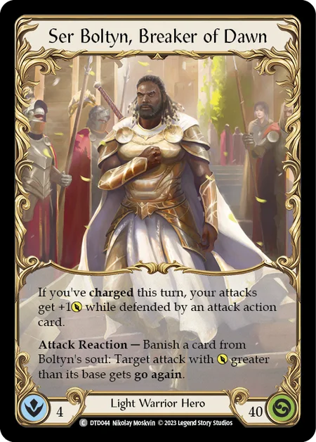 Ser Boltyn, Breaker of Dawn (Common) - DTD044