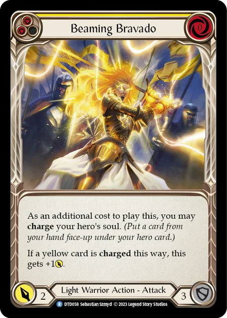 Beaming Bravado (Yellow) - DTD058