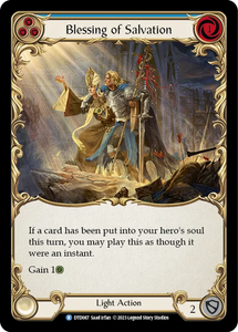 Blessing of Salvation (Blue) - DTD087