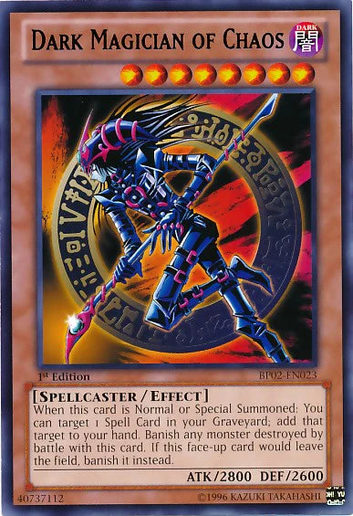 Dark Magician of Chaos (Rare) - BP02-EN023