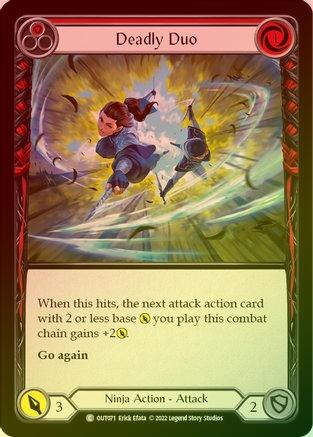 Deadly Duo (Red) - OUT071 - Rainbow Foil